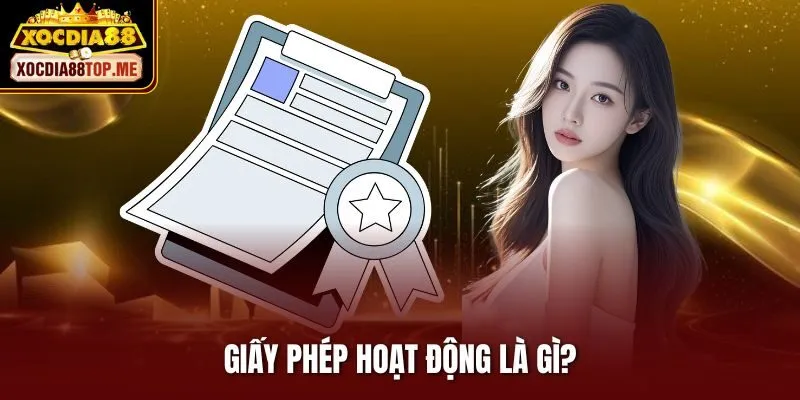 Giấy phép hoạt động là gì?